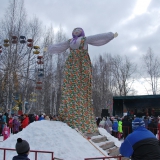 Проводы русской зимы в парке Лысьвы
